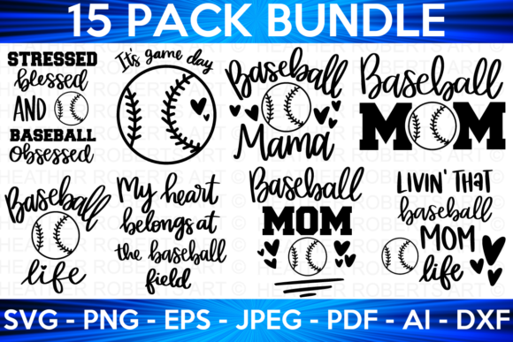 Baseball Mom SVG Bundle: A Designer’s Stitch Test