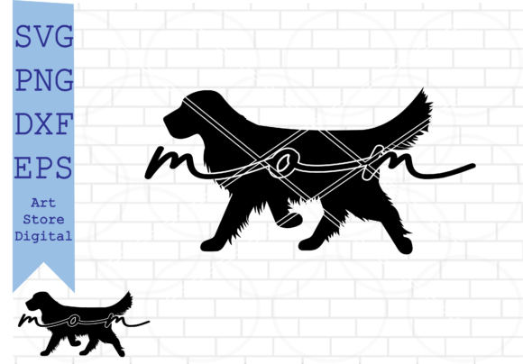 Golden Retriever Mom SVG: An Embroidery Design Review