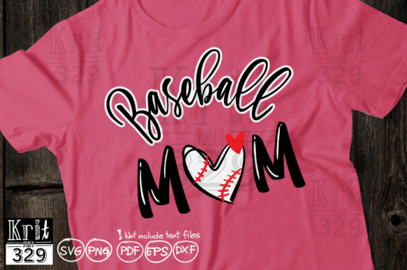 Hand Drawn Heart Baseball Mom SVG Review