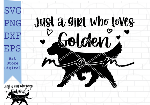 Just a Girl Who Loves Golden Mom SVG Review