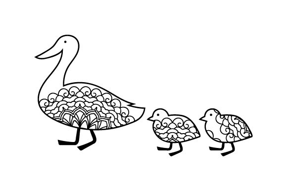 Mom and Baby Ducks: A Designer’s Embroidery Review