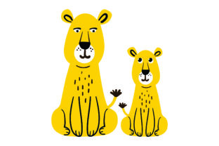 Mom and Baby Lions: A Designer’s Real-World Embroidery Review