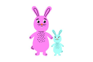 Mom and Baby Rabbits: A Designer’s Stitch Test