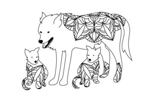 Mom and Baby Wolves: A Designer’s Embroidery Review