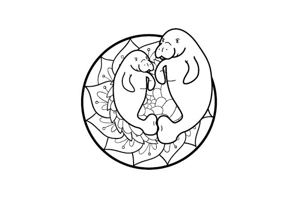 Mom Baby Manatee: An Embroidery Design Review