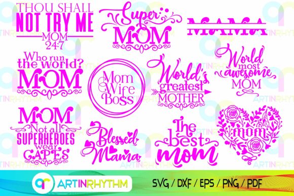 Mom SVG Bundle Review: Blessed Mama Embroidery