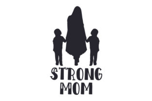 Strong Mom: A Thoughtful Embroidery Design for Real Projects
