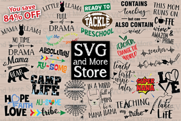 SVG More Store Bundle: A Designer’s Stitch Test