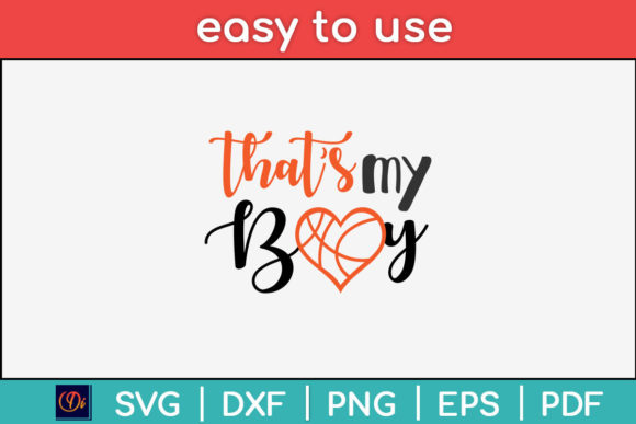 That's My Boy Basketball Mom SVG: A Stitch Test